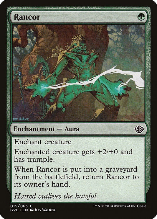 Image for Rancor (15) (Duel Decks: Anthology) - Magic: The Gathering