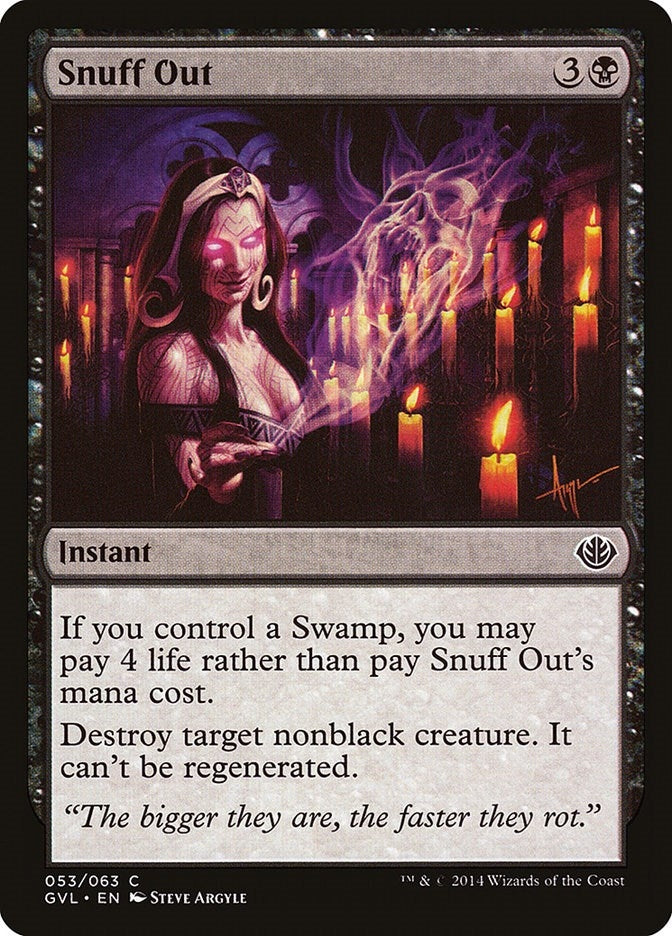 Image for Snuff Out (53) (Duel Decks: Anthology) - Magic: The Gathering