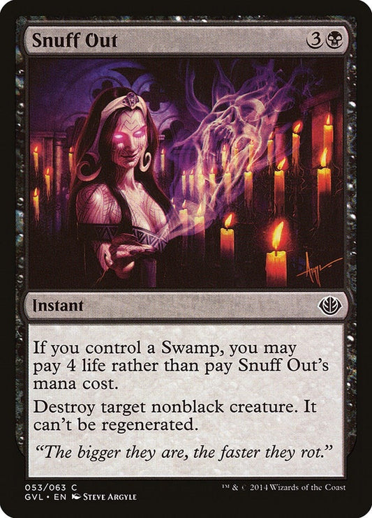 Image for Snuff Out (53) (Duel Decks: Anthology) - Magic: The Gathering