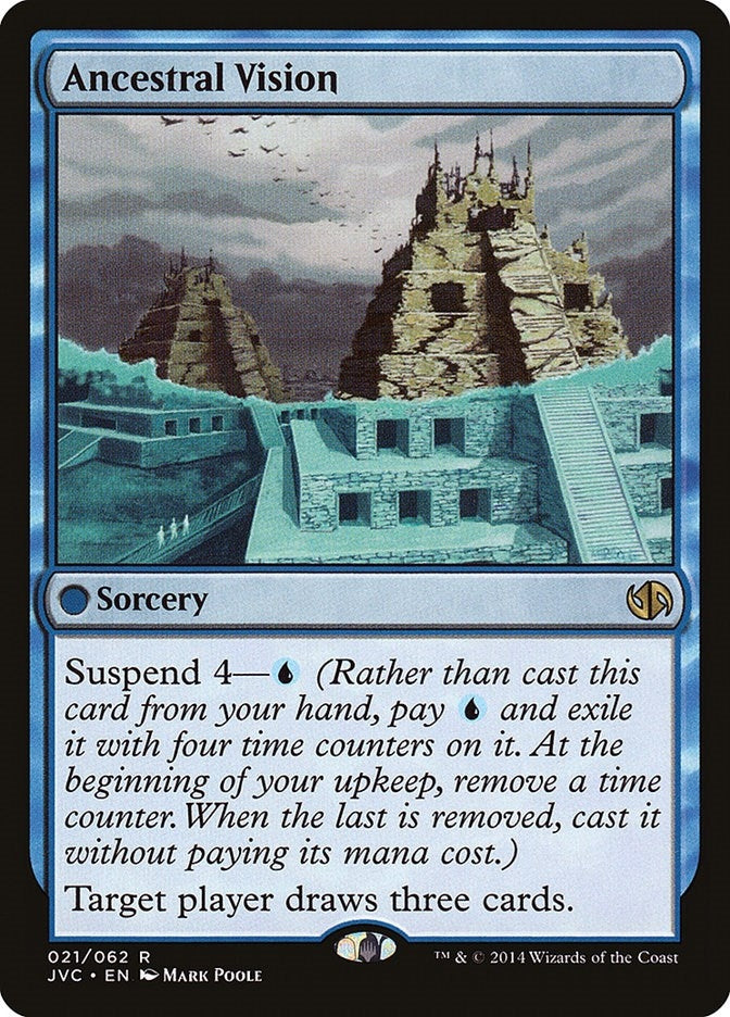 Image for Ancestral Vision (21) (Duel Decks: Anthology) - Magic: The Gathering