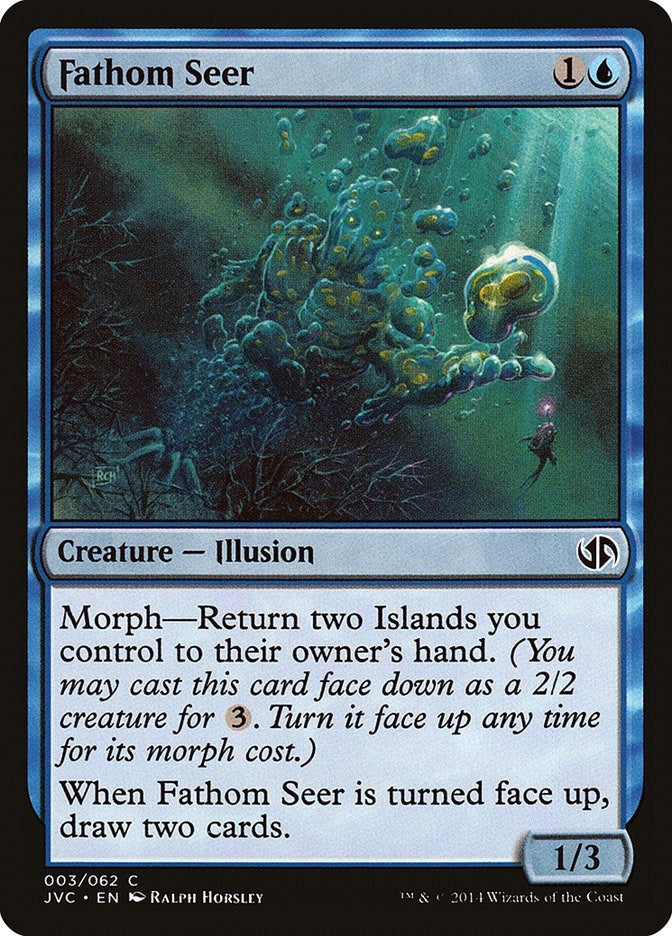 Image for Fathom Seer (3) (Duel Decks: Anthology) - Magic: The Gathering