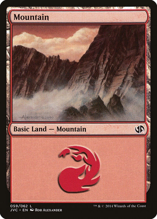 Image for Mountain (059) (JVC) (59) (Duel Decks: Anthology) - Magic: The Gathering