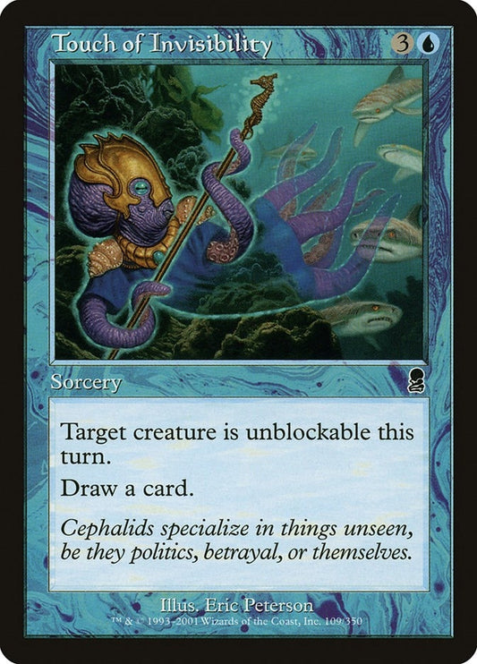 Image for Touch of Invisibility (109) (Odyssey) - Magic: The Gathering
