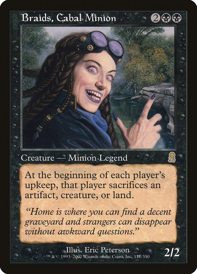 Image for Braids, Cabal Minion (117) (Odyssey) - Magic: The Gathering