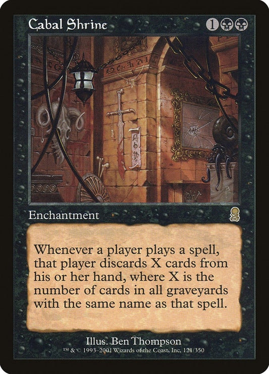 Image for Cabal Shrine (121) (Odyssey) - Magic: The Gathering