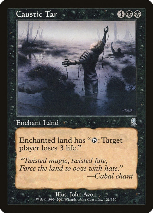 Image for Caustic Tar (122) (Odyssey) - Magic: The Gathering