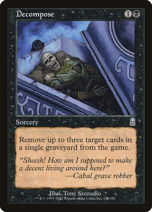 Image for Decompose (128) (Odyssey) - Magic: The Gathering