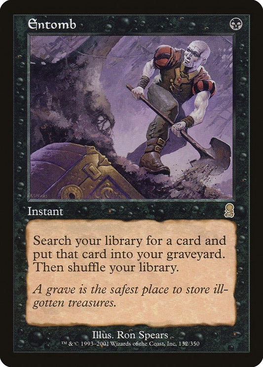 Image for Entomb (132) (Odyssey) - Magic: The Gathering
