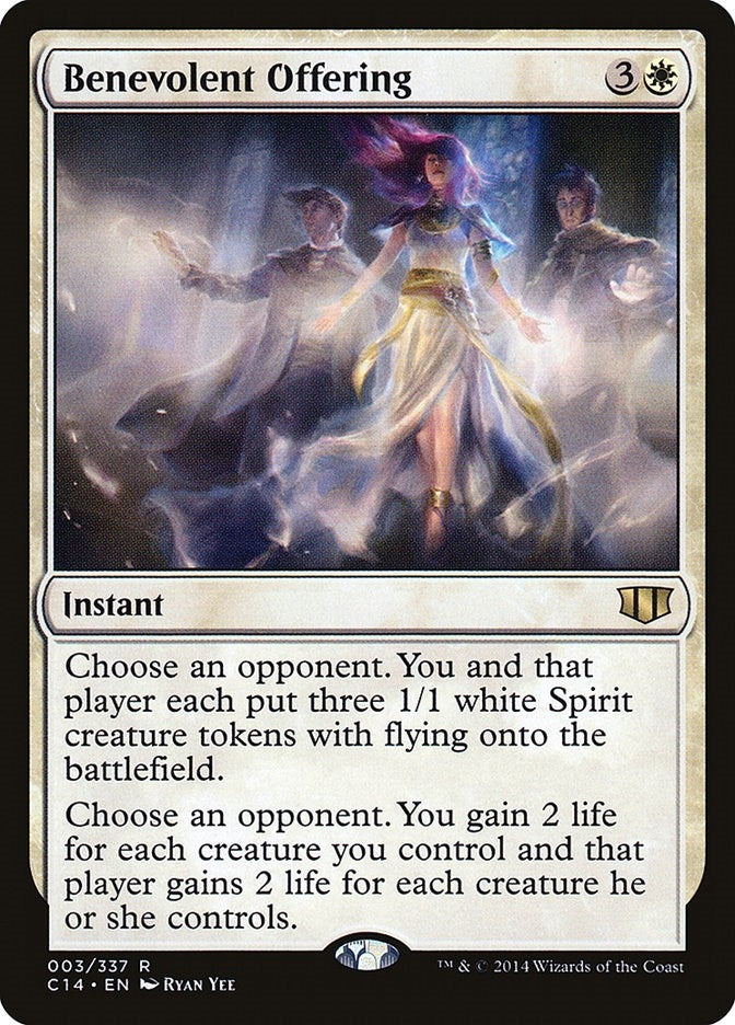 Image for Benevolent Offering (3) (Commander 2014) - Magic: The Gathering