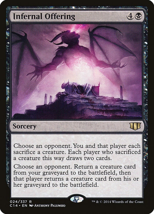Image for Infernal Offering (24) (Commander 2014) - Magic: The Gathering