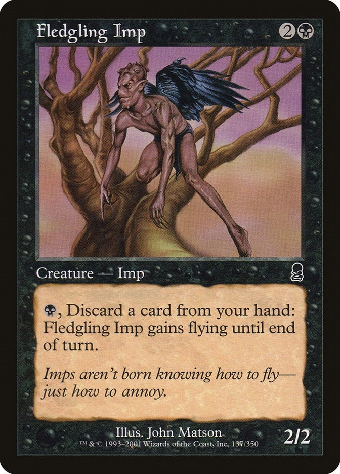Image for Fledgling Imp (137) (Odyssey) - Magic: The Gathering