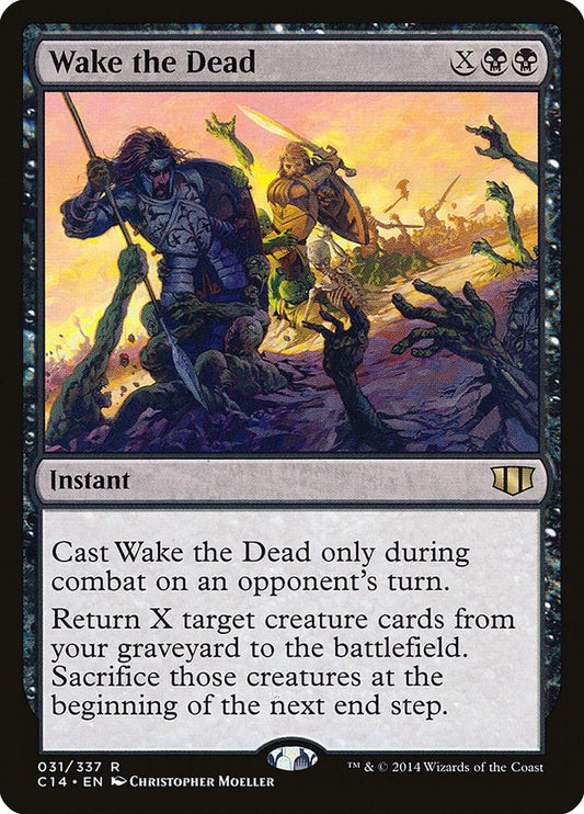 Image for Wake the Dead (31) (Commander 2014) - Magic: The Gathering