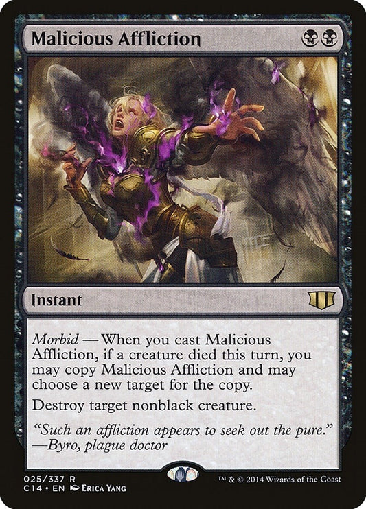Image for Malicious Affliction (25) (Commander 2014) - Magic: The Gathering