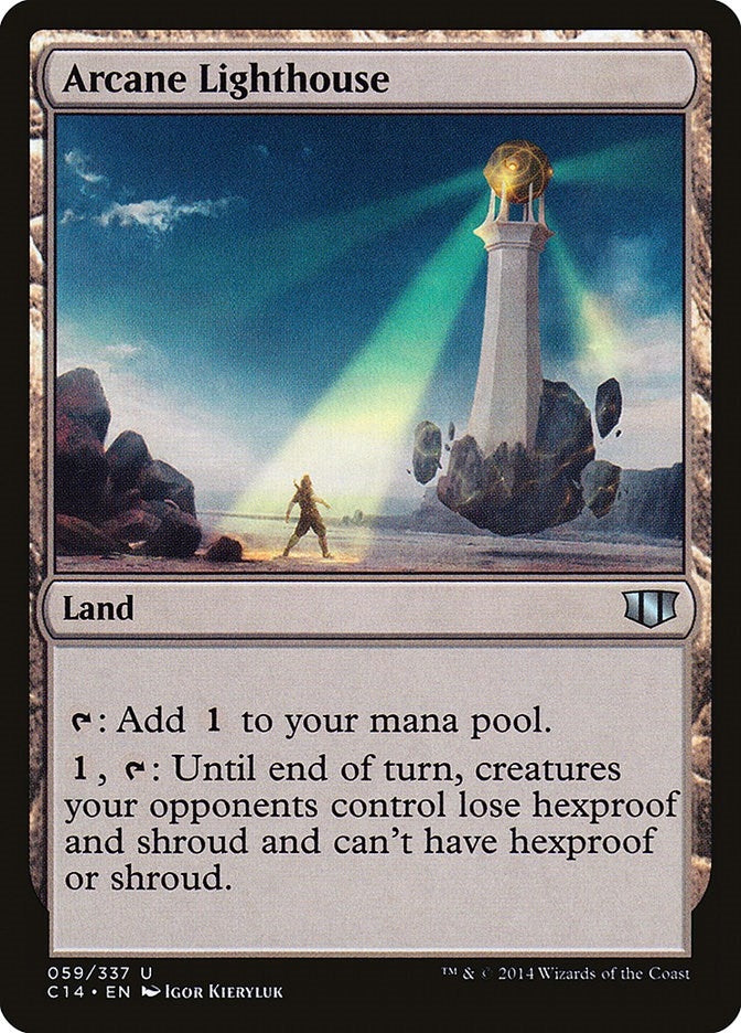 Image for Arcane Lighthouse (59) (Commander 2014) - Magic: The Gathering