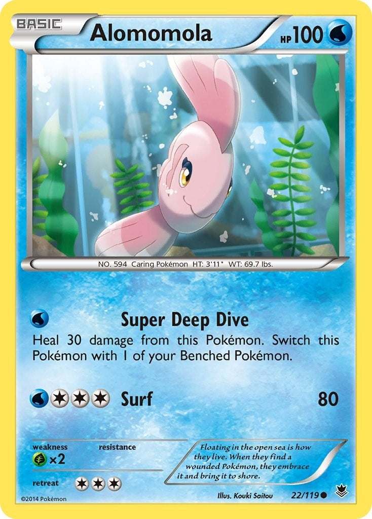 Image for Alomomola (22/119) (XY - Phantom Forces) - Pokemon