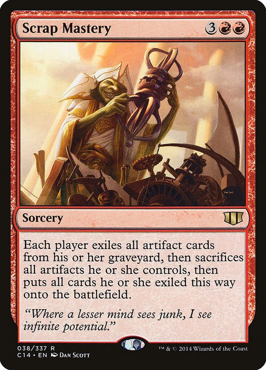 Image for Scrap Mastery (38) (Commander 2014) - Magic: The Gathering