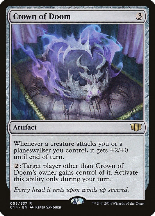 Image for Crown of Doom (55) (Commander 2014) - Magic: The Gathering