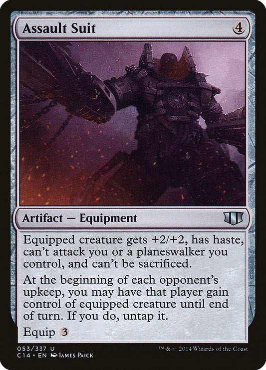 Image for Assault Suit (53) (Commander 2014) - Magic: The Gathering