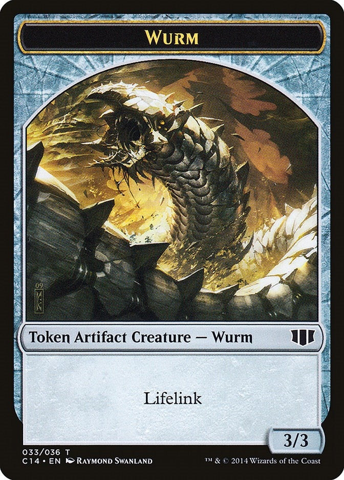 Image for Wurm (033) // Goat Double-sided Token (33 // 3) (Commander 2014) - Magic: The Gathering