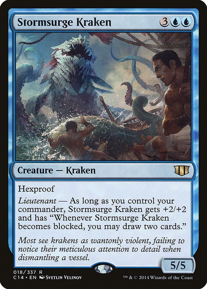 Image for Stormsurge Kraken (18) (Commander 2014) - Magic: The Gathering