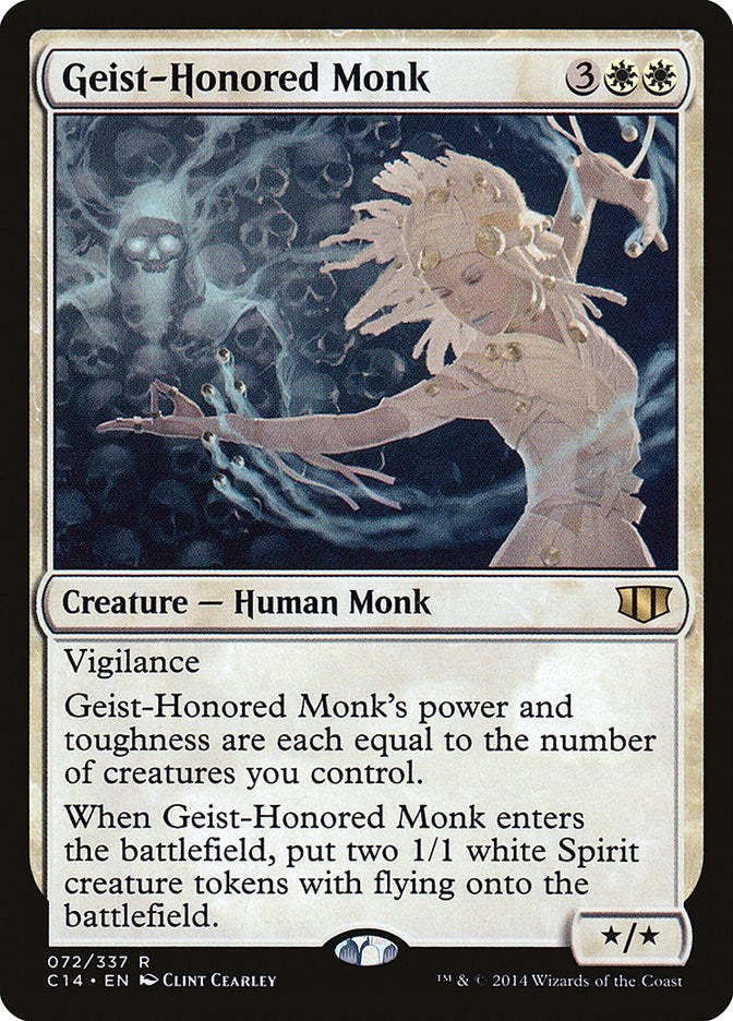 Image for Geist-Honored Monk (72) (Commander 2014) - Magic: The Gathering