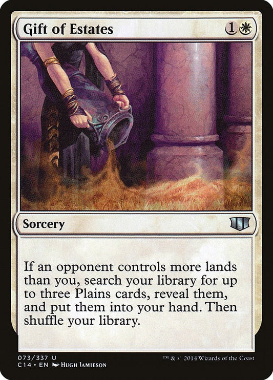 Image for Gift of Estates (73) (Commander 2014) - Magic: The Gathering