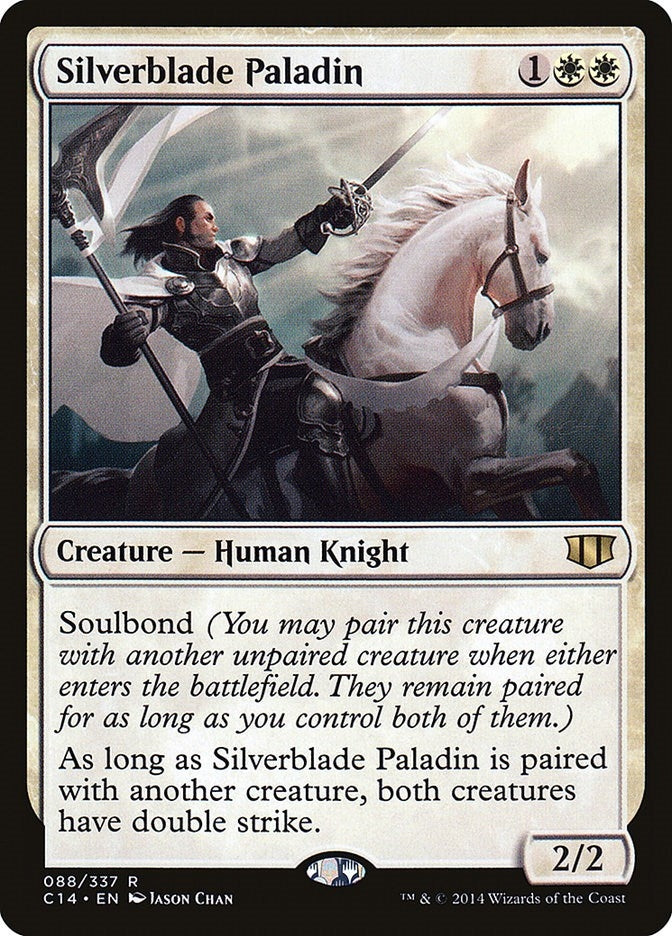 Image for Silverblade Paladin (88) (Commander 2014) - Magic: The Gathering