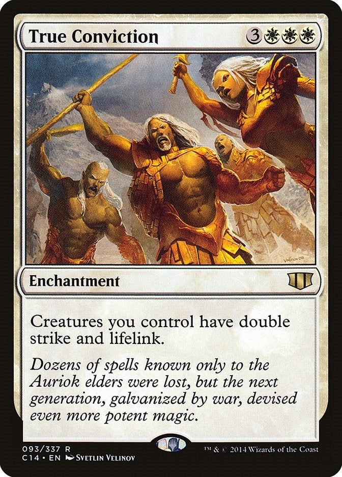 Image for True Conviction (93) (Commander 2014) - Magic: The Gathering