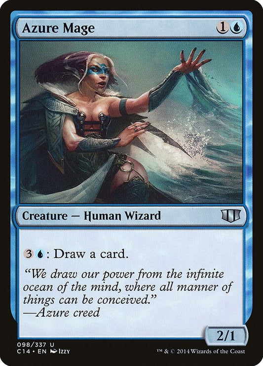 Image for Azure Mage (98) (Commander 2014) - Magic: The Gathering