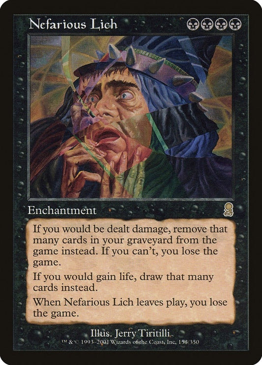 Image for Nefarious Lich (153) (Odyssey) - Magic: The Gathering