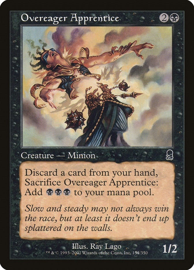 Image for Overeager Apprentice (154) (Odyssey) - Magic: The Gathering