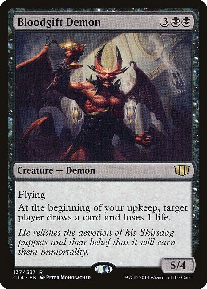 Image for Bloodgift Demon (137) (Commander 2014) - Magic: The Gathering