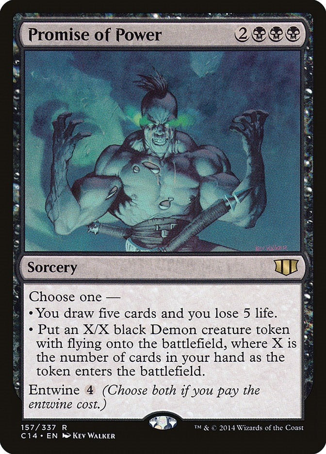 Image for Promise of Power (157) (Commander 2014) - Magic: The Gathering