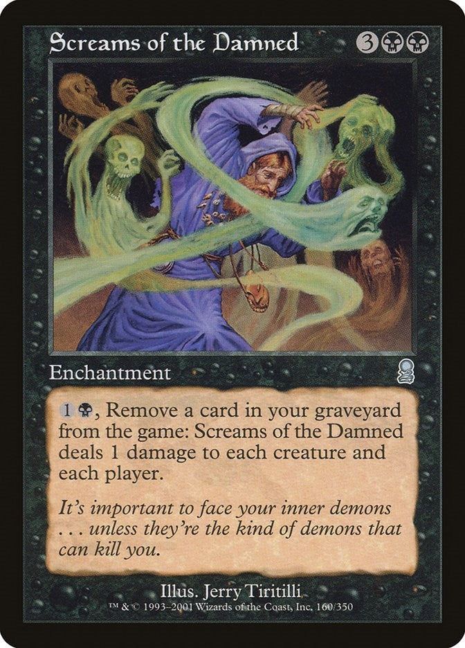 Image for Screams of the Damned (160) (Odyssey) - Magic: The Gathering