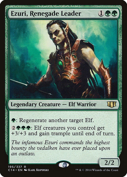 Image for Ezuri, Renegade Leader (195) (Commander 2014) - Magic: The Gathering