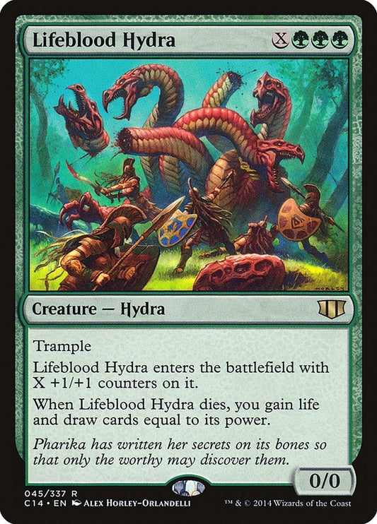 Image for Lifeblood Hydra (45) (Commander 2014) - Magic: The Gathering
