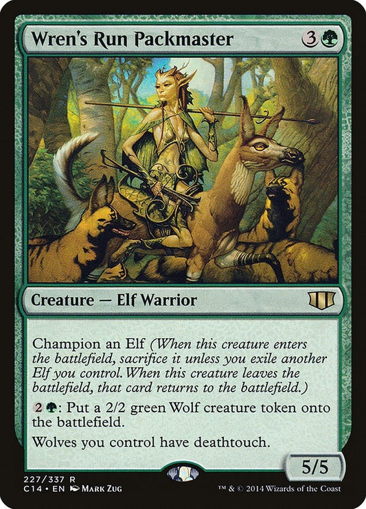 Image for Wren's Run Packmaster (227) (Commander 2014) - Magic: The Gathering