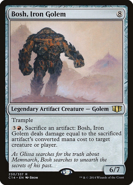 Image for Bosh, Iron Golem (230) (Commander 2014) - Magic: The Gathering