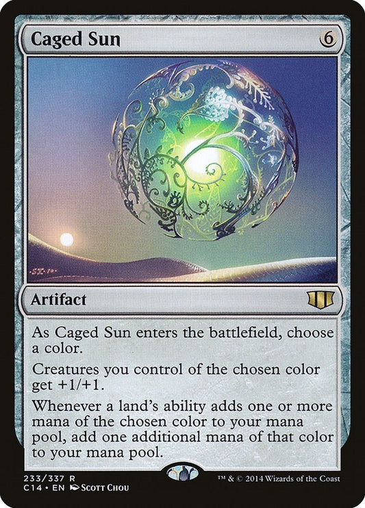 Image for Caged Sun (233) (Commander 2014) - Magic: The Gathering