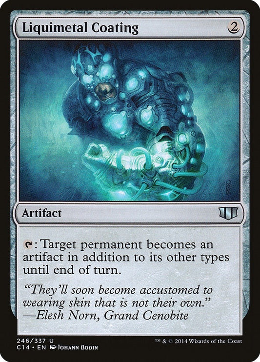 Image for Liquimetal Coating (246) (Commander 2014) - Magic: The Gathering