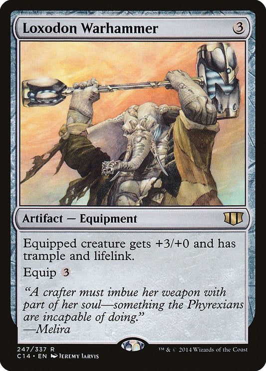 Image for Loxodon Warhammer (247) (Commander 2014) - Magic: The Gathering