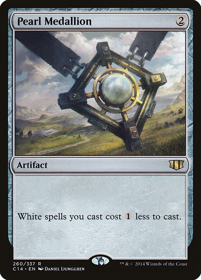 Image for Pearl Medallion (260) (Commander 2014) - Magic: The Gathering