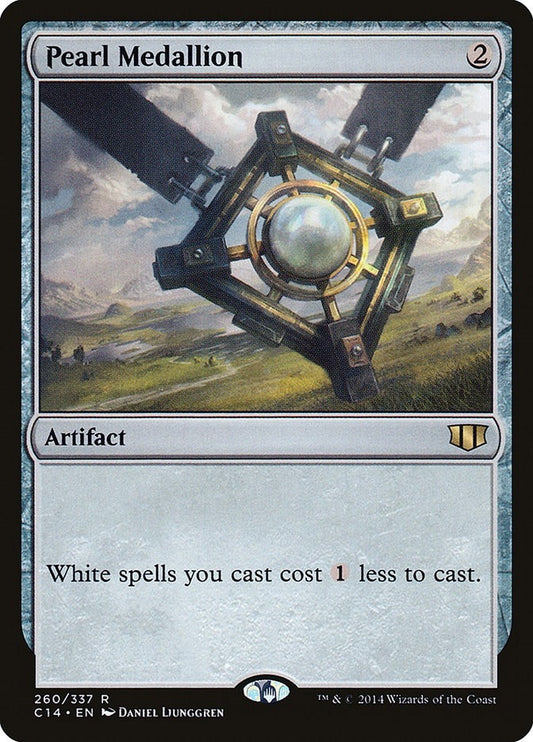 Image for Pearl Medallion (260) (Commander 2014) - Magic: The Gathering