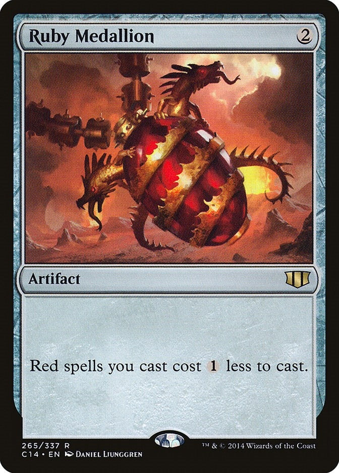 Image for Ruby Medallion (265) (Commander 2014) - Magic: The Gathering