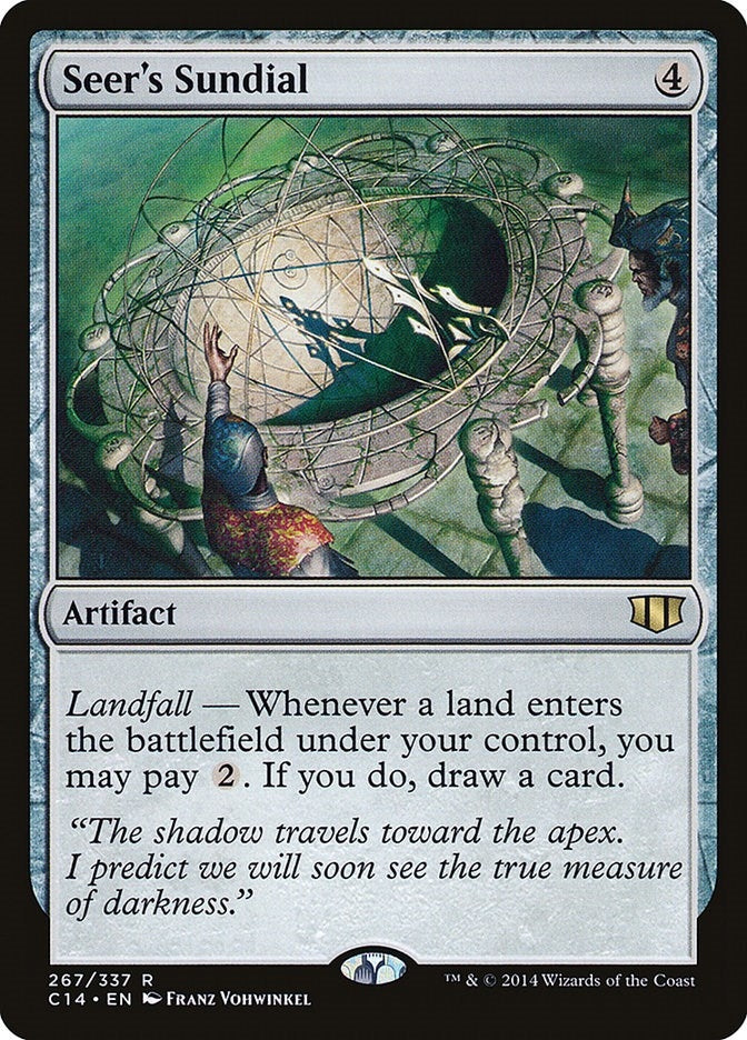 Image for Seer's Sundial (267) (Commander 2014) - Magic: The Gathering