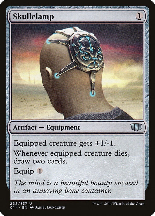 Image for Skullclamp (268) (Commander 2014) - Magic: The Gathering