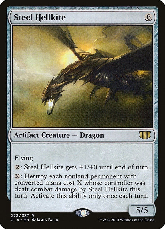 Image for Steel Hellkite (273) (Commander 2014) - Magic: The Gathering