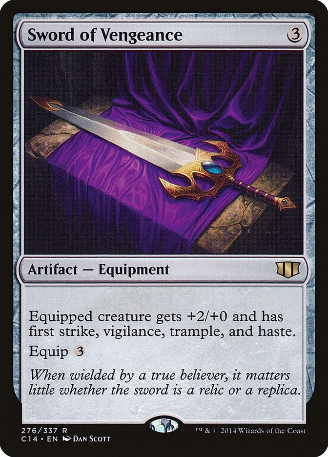 Image for Sword of Vengeance (276) (Commander 2014) - Magic: The Gathering