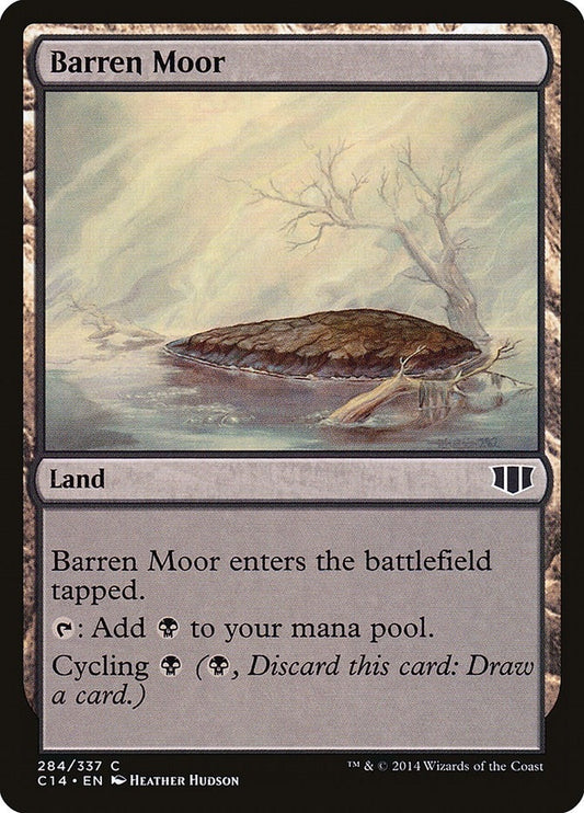 Image for Barren Moor (284) (Commander 2014) - Magic: The Gathering