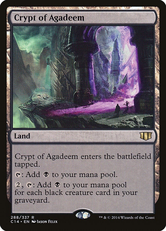 Image for Crypt of Agadeem (288) (Commander 2014) - Magic: The Gathering
